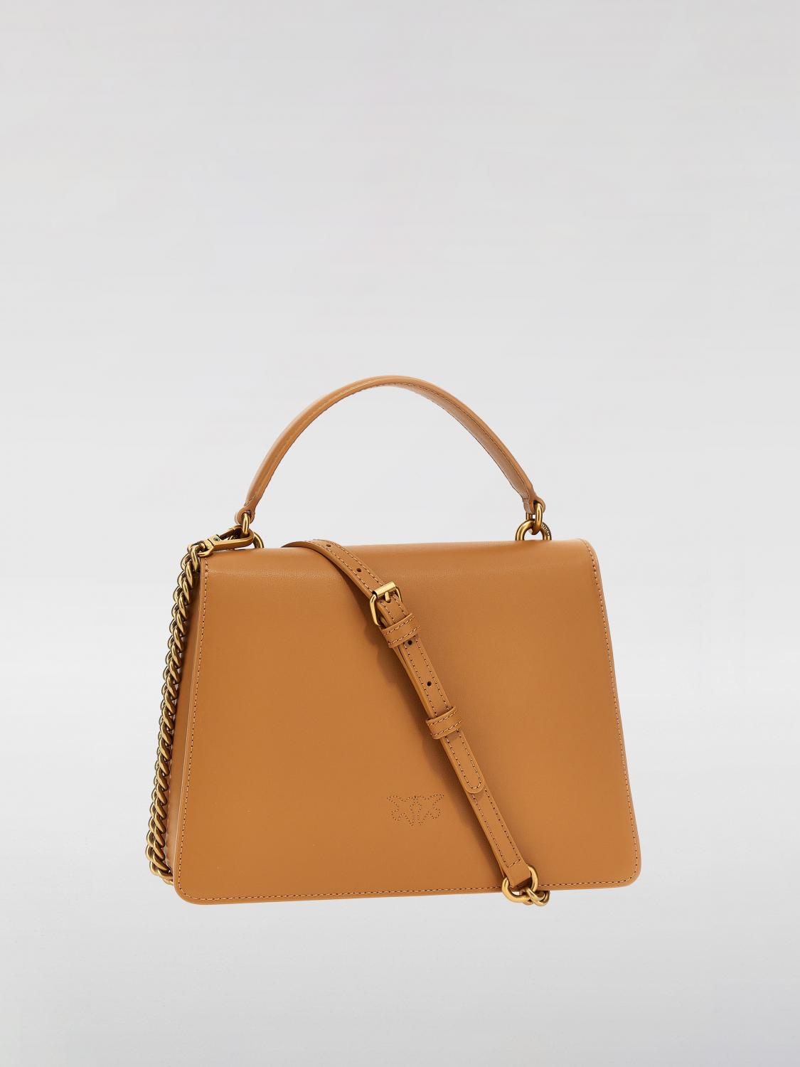 Pinko Handbag Woman Camel