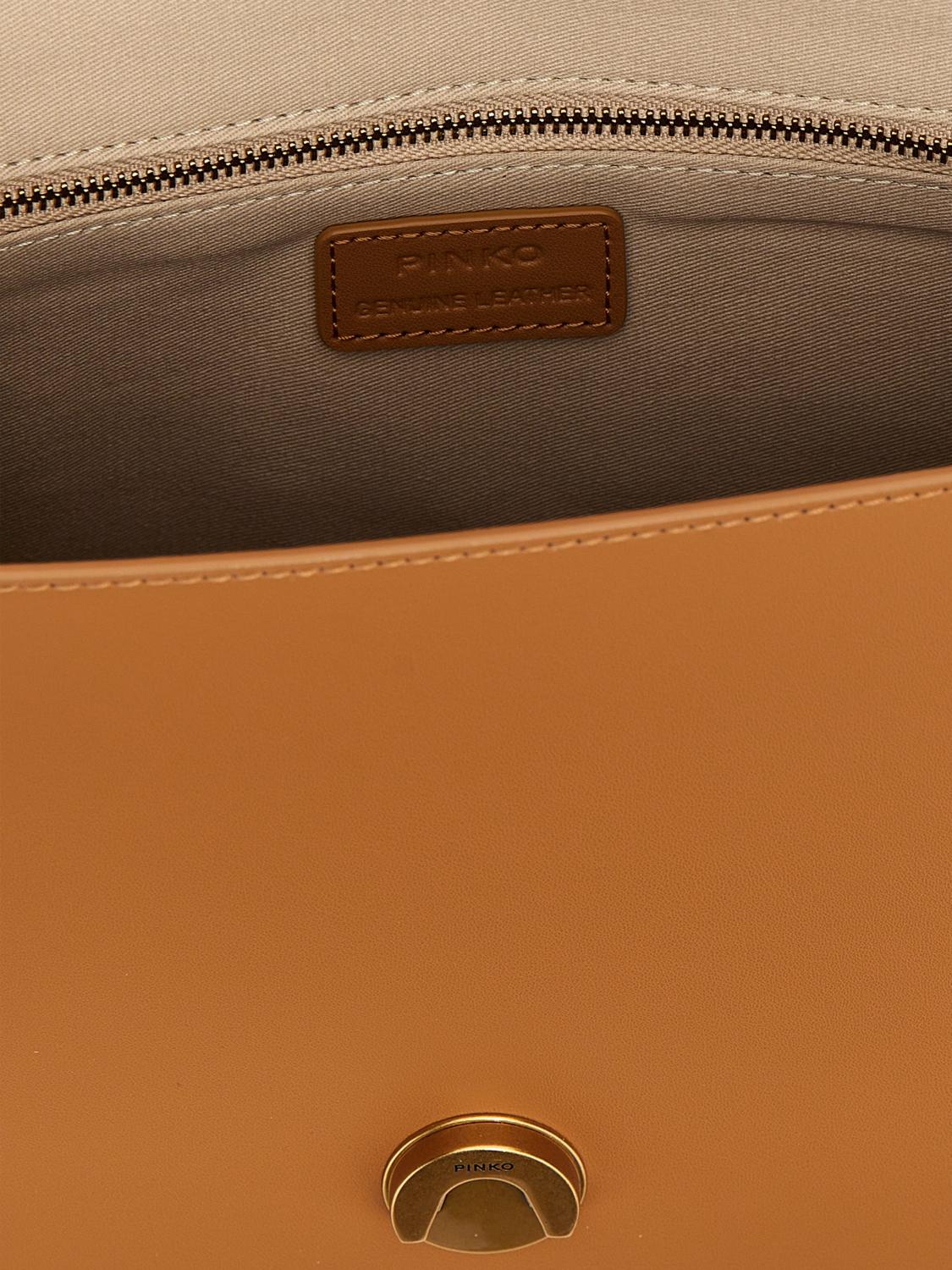 Pinko Handbag Woman Camel