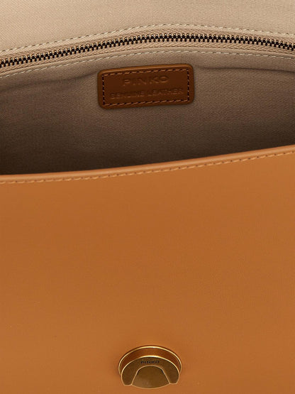 Pinko Handbag Woman Camel