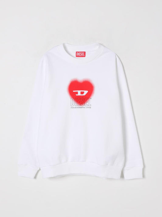 Diesel Sweater Kids White