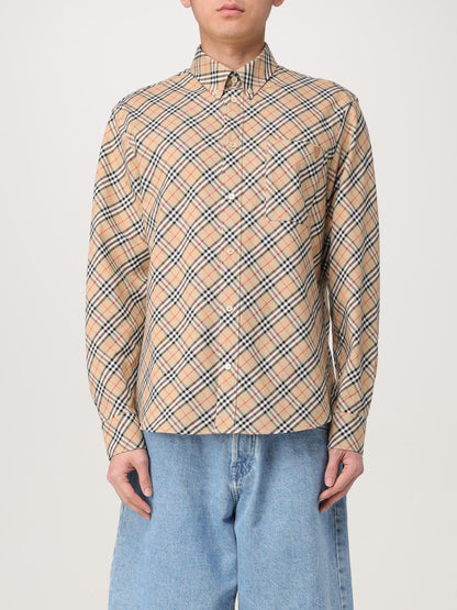 Burberry Shirt Men Sand
