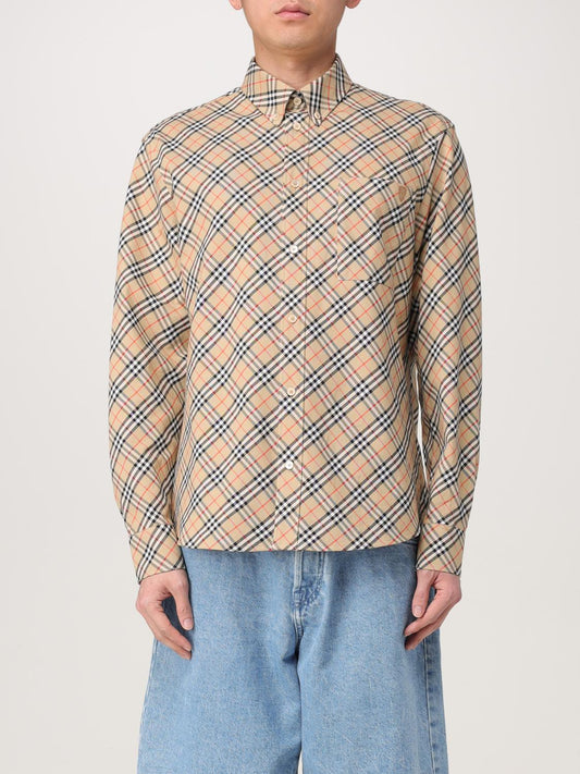 Burberry Shirt Men Sand