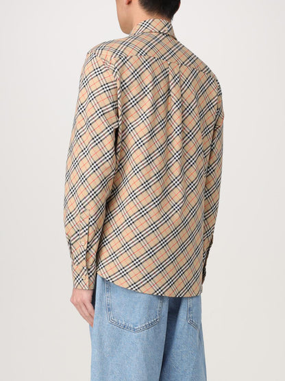 Burberry Shirt Men Sand