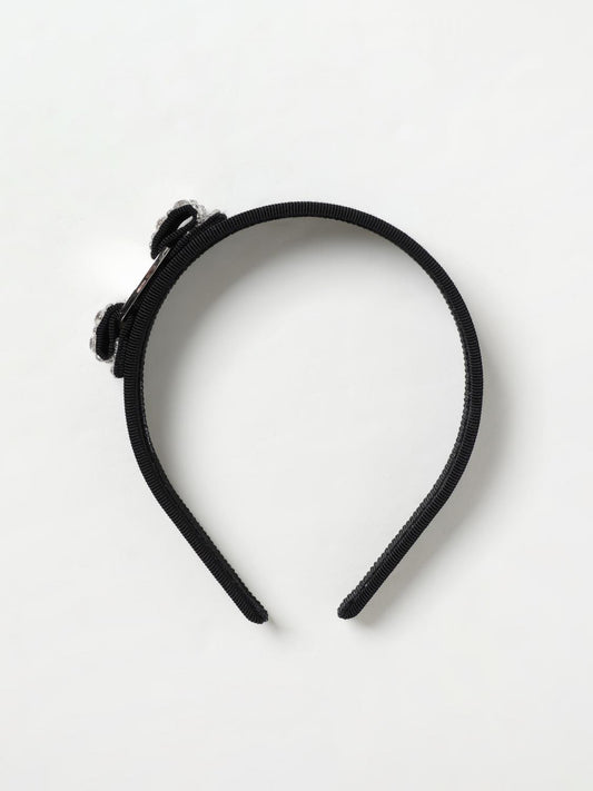 Ferragamo Hairband Woman Black