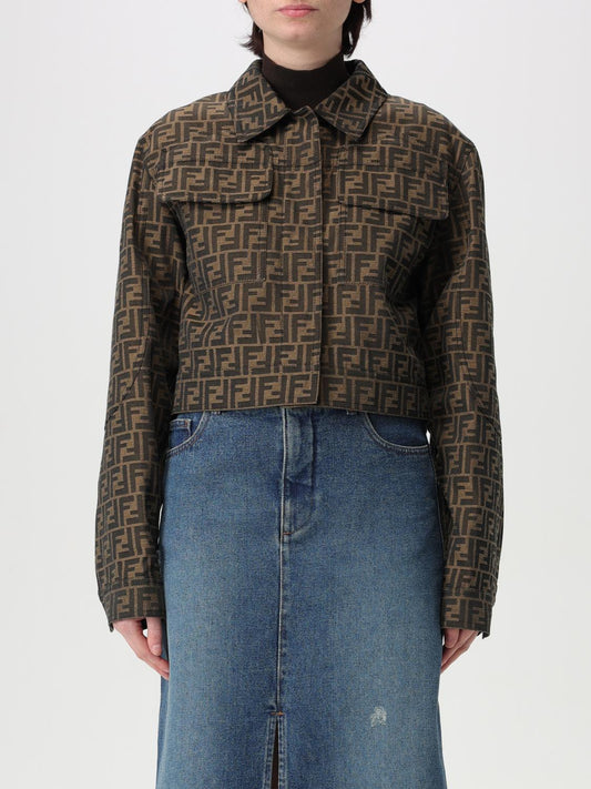 Fendi Jacket Woman Tobacco