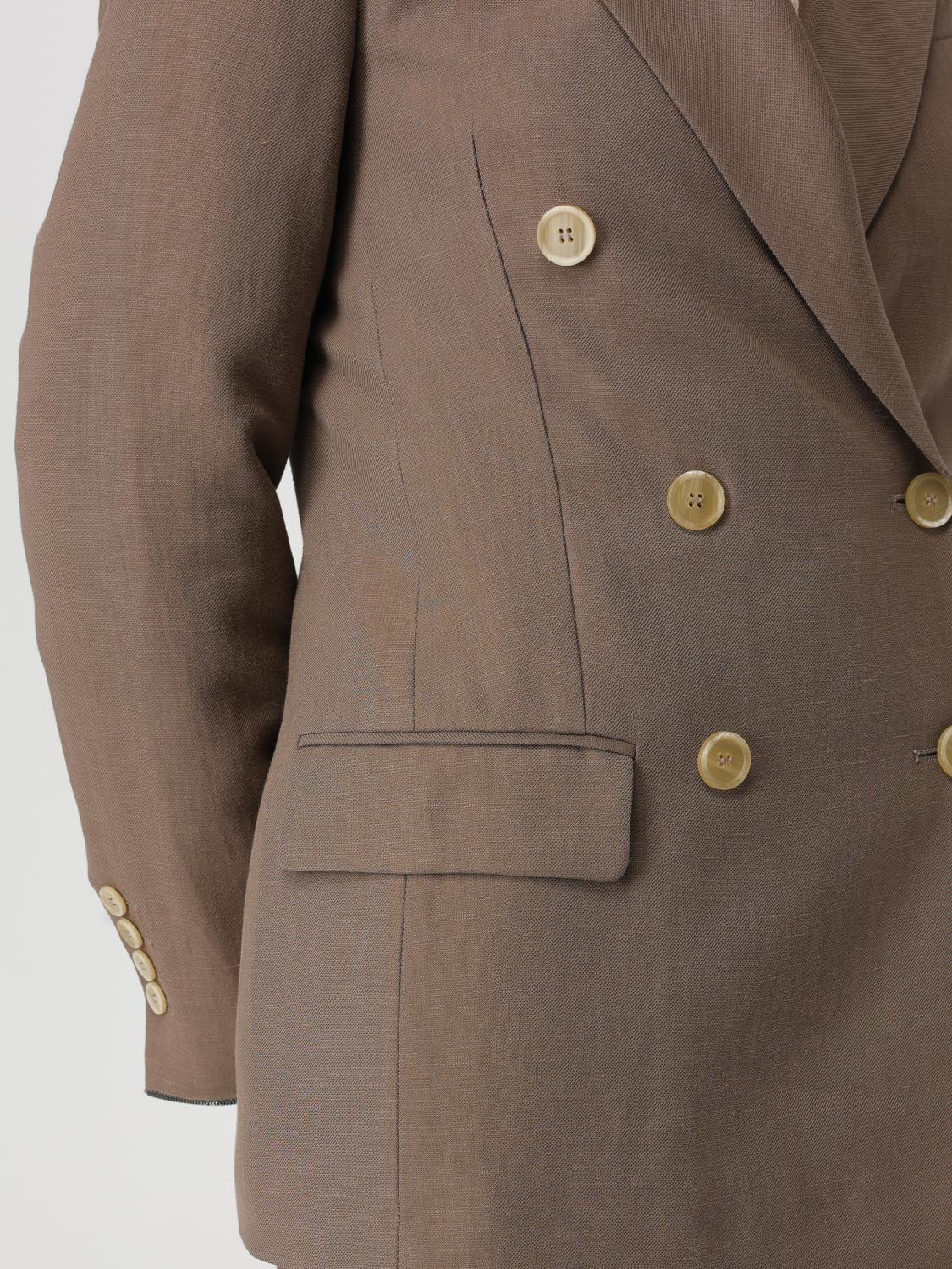 Brunello Cucinelli Blazer Woman Cocoa – Modishus