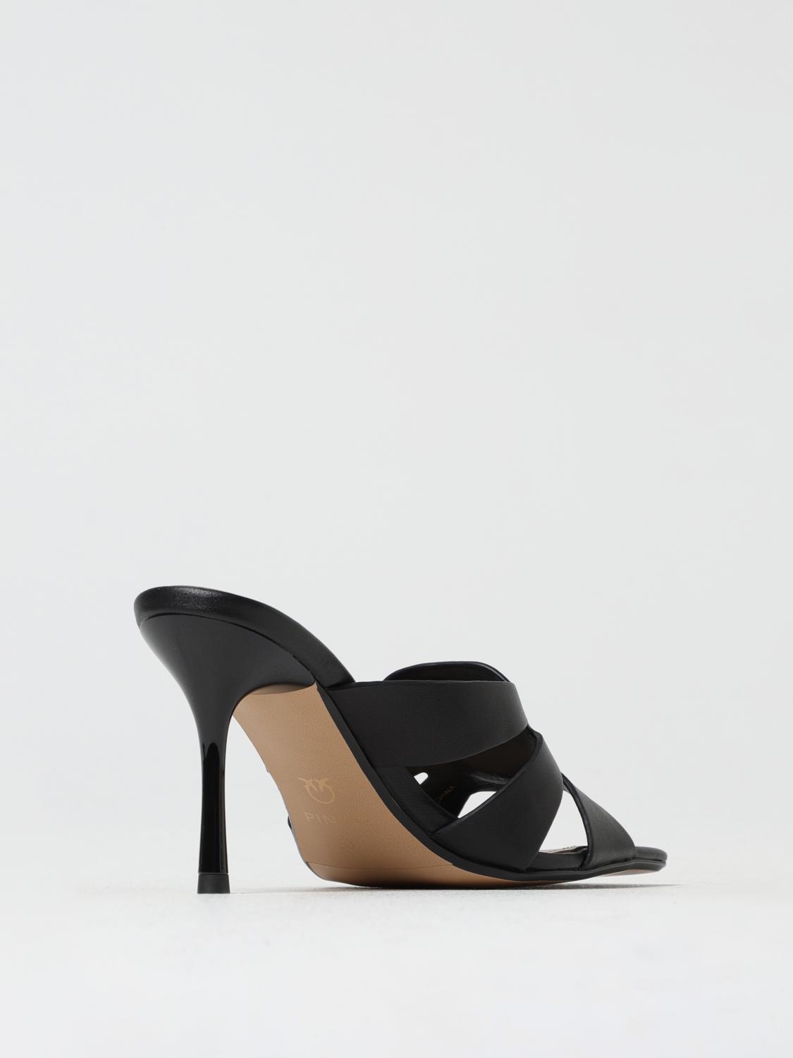 Pinko Heeled Sandals Woman Black