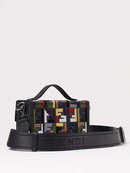 Fendi Shoulder Bag Men Grey