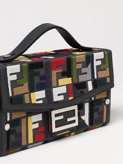 Fendi Shoulder Bag Men Grey