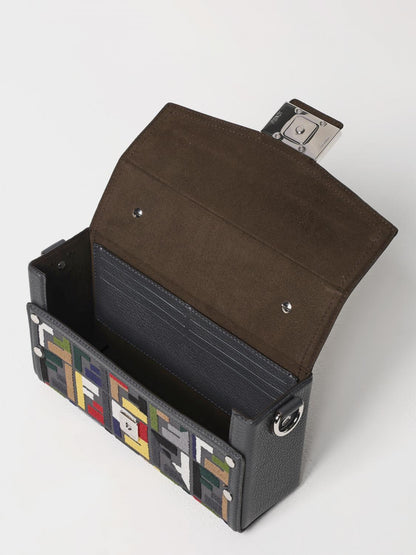 Fendi Shoulder Bag Men Grey