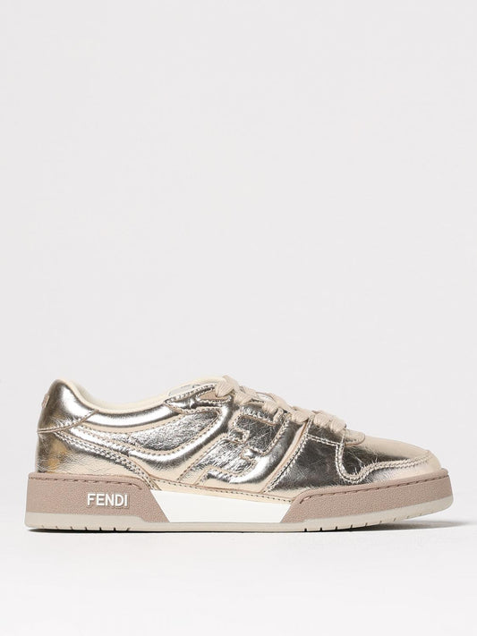 Fendi Sneakers Woman Gold