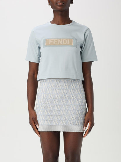 Fendi T Shirt Woman Blue