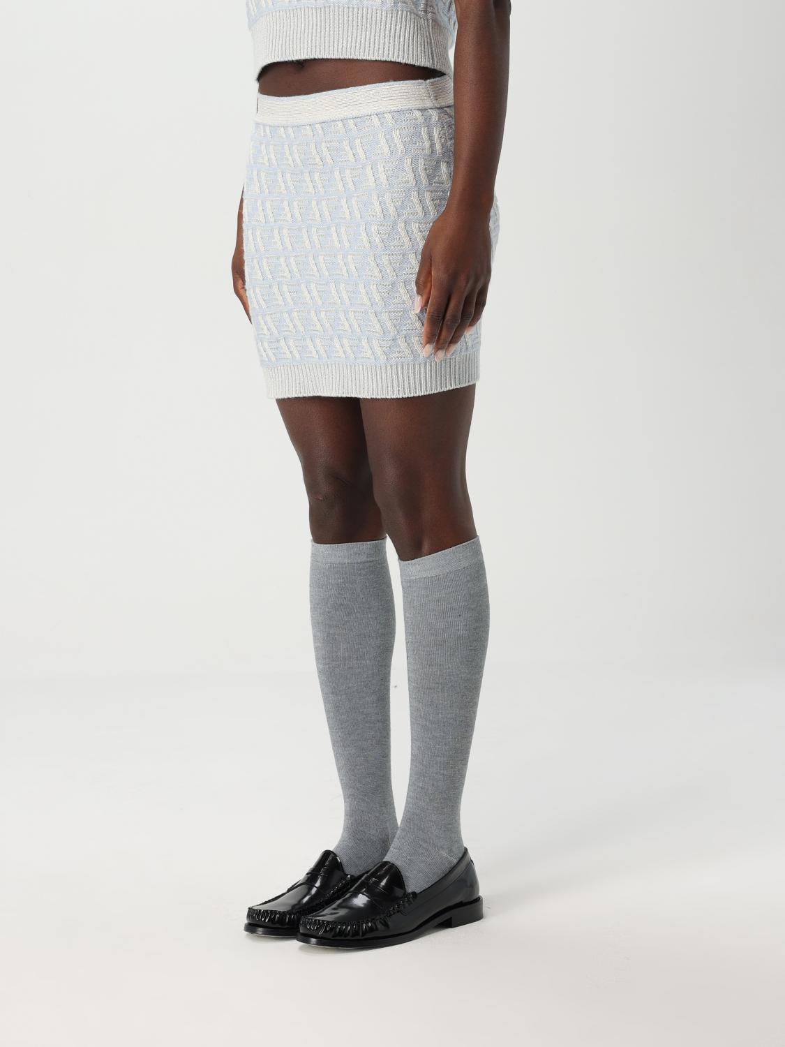 Fendi Skirt Woman Blue