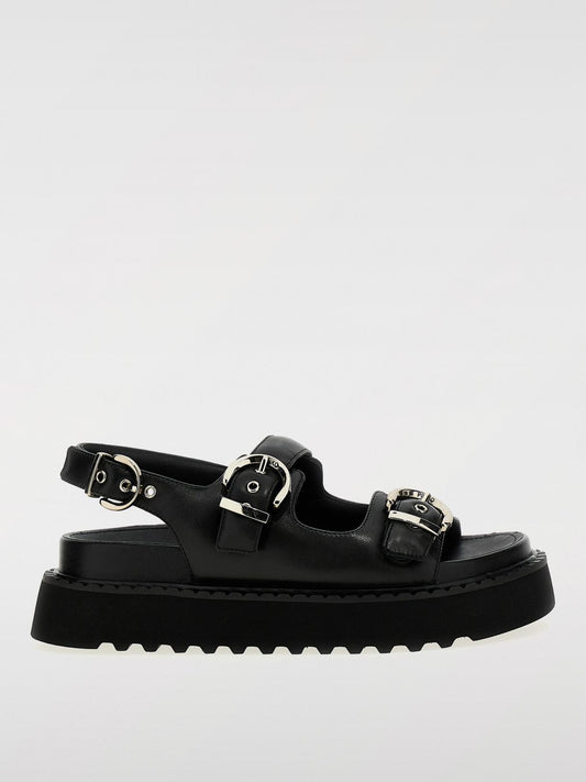 Pinko Flat Sandals Woman Black