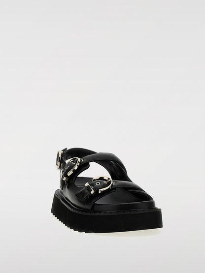 Pinko Flat Sandals Woman Black