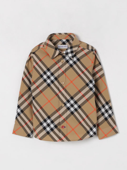 Burberry Shirt Kids Beige