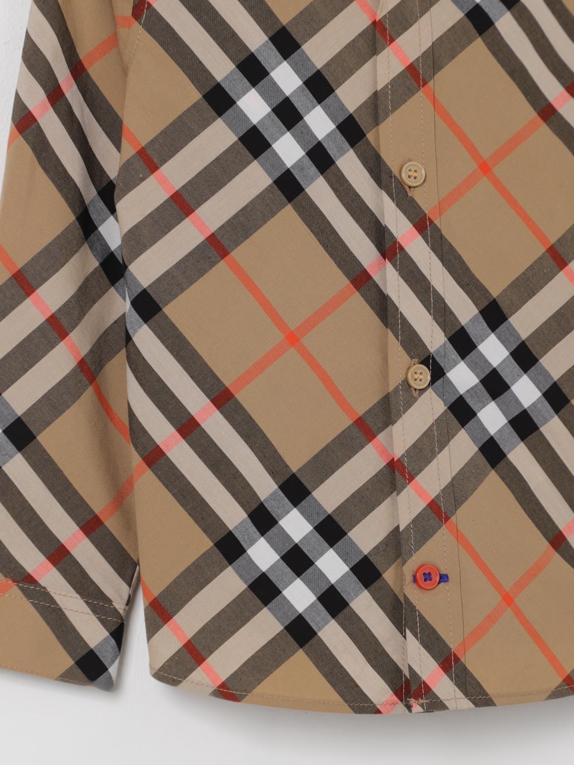 Burberry Shirt Kids Beige