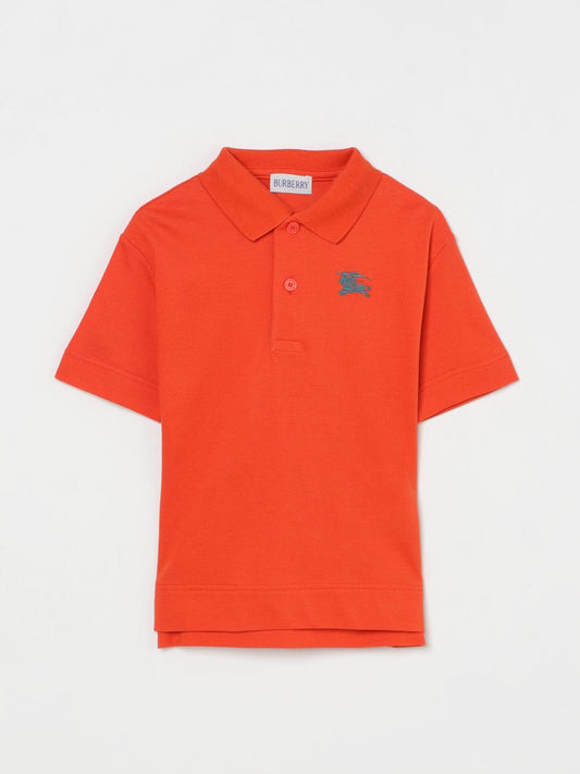Burberry Polo Shirt Kids Orange