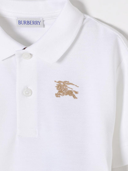 Burberry Polo Shirt Kids White