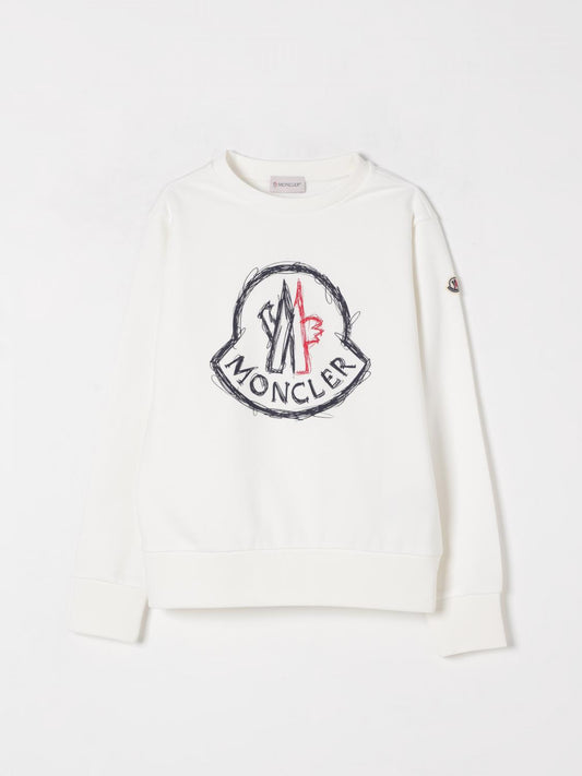 Moncler Sweater Kids White