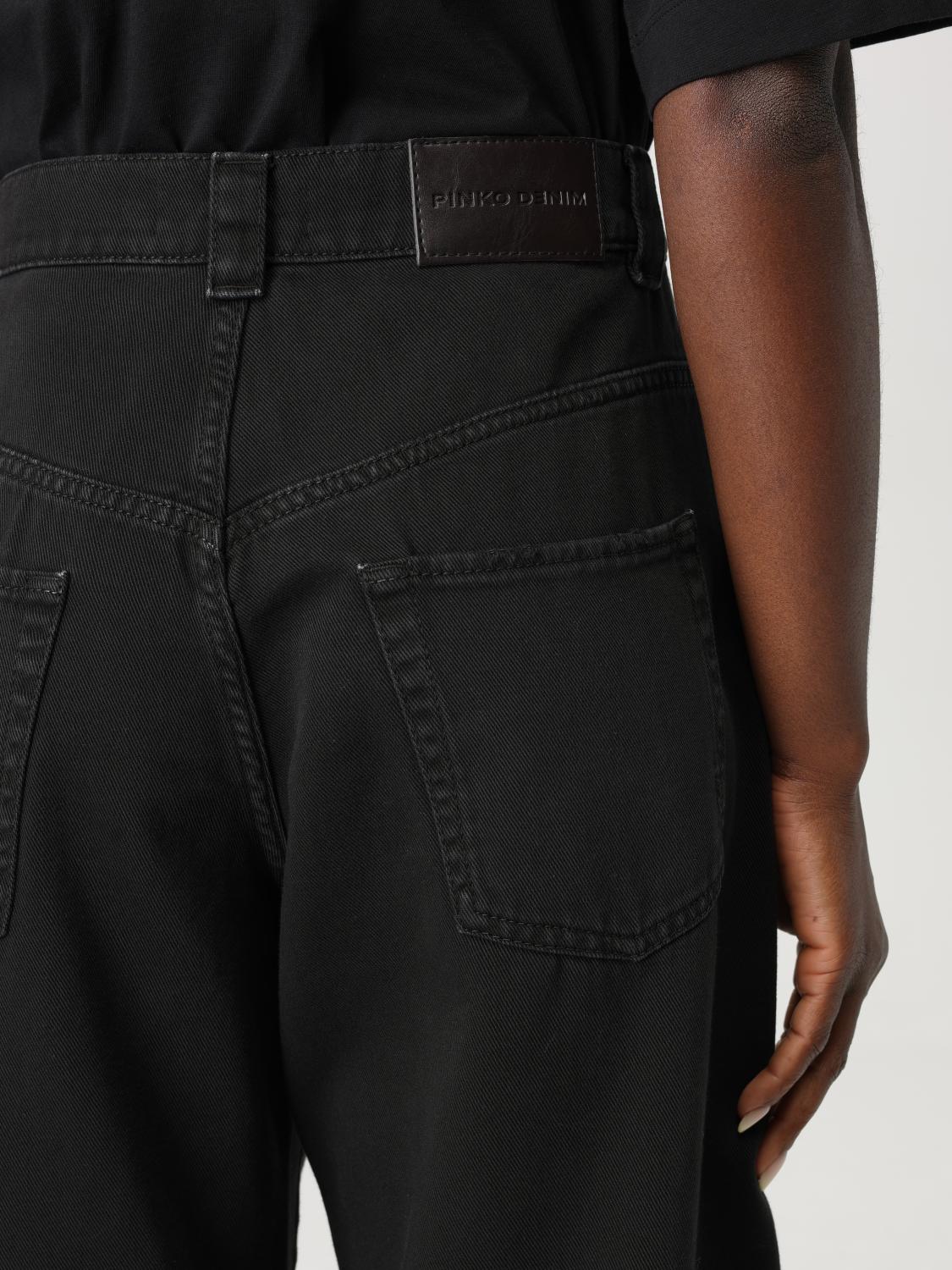 Pinko Jeans Woman Black