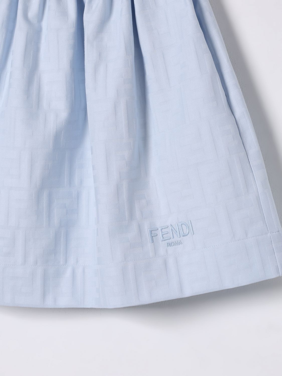 Fendi Skirt Kids Blue