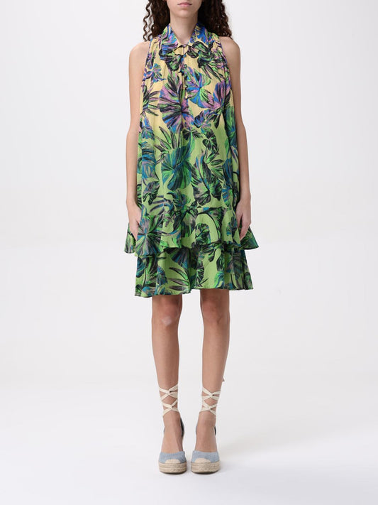 Pinko Dress Woman Multicolor
