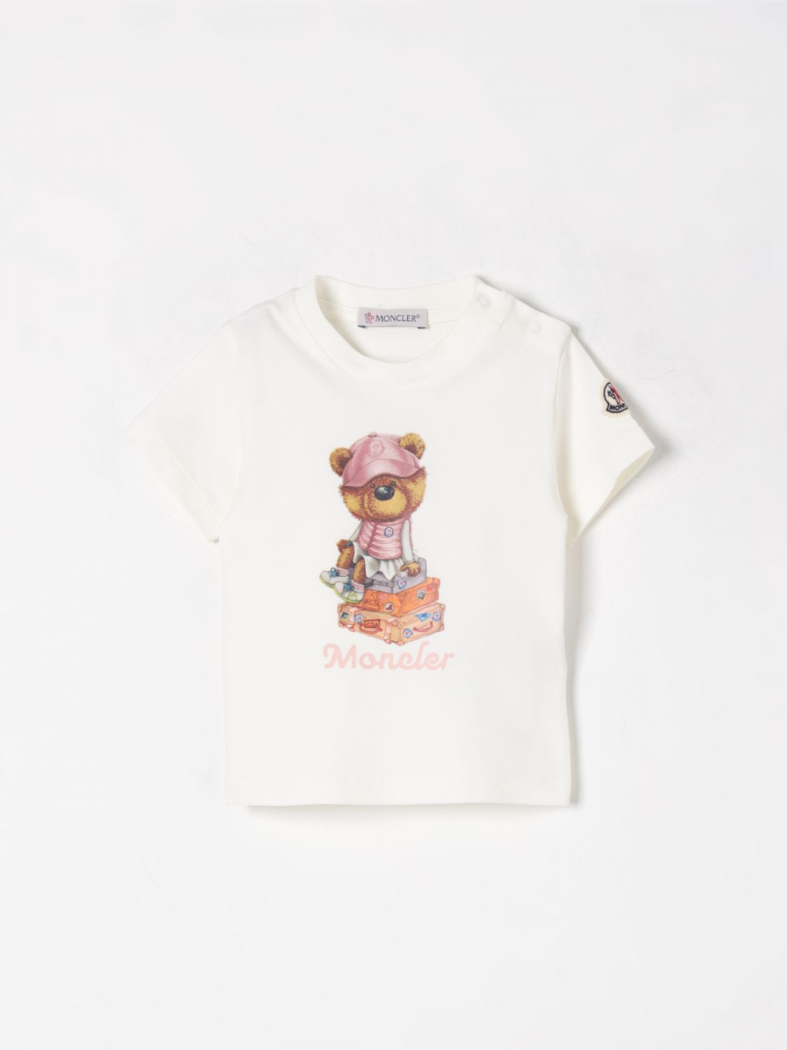 Moncler T Shirt Kids White