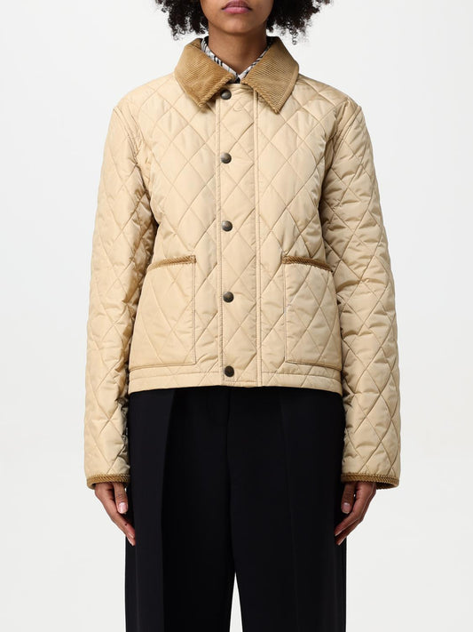 Burberry Jacket Woman Nude