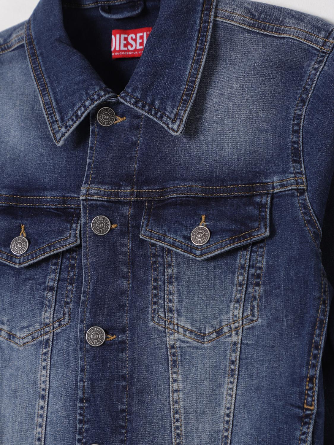 Diesel Jacket Kids Blue
