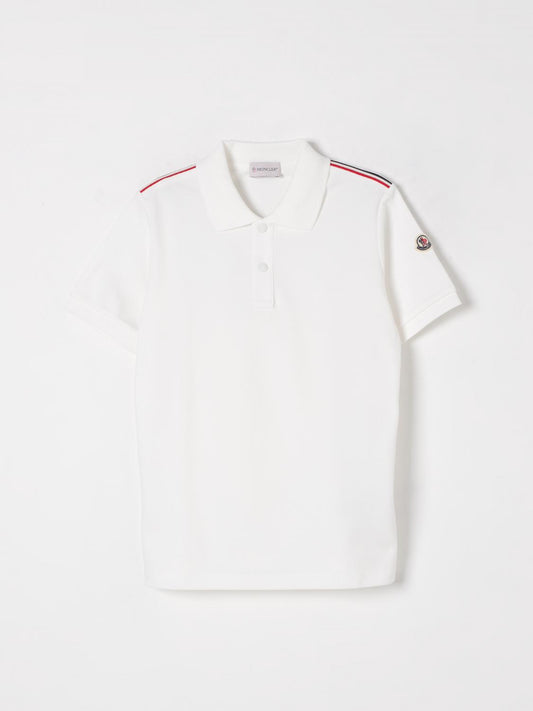 Moncler Polo Shirt Kids White