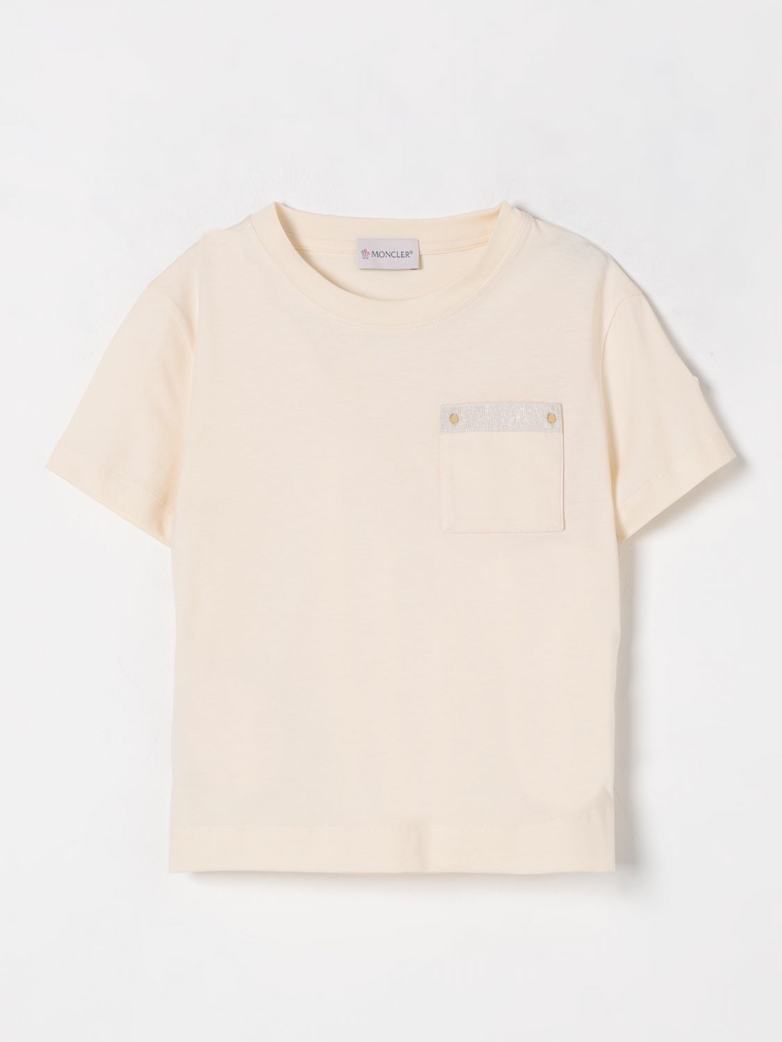 Moncler T Shirt Kids White