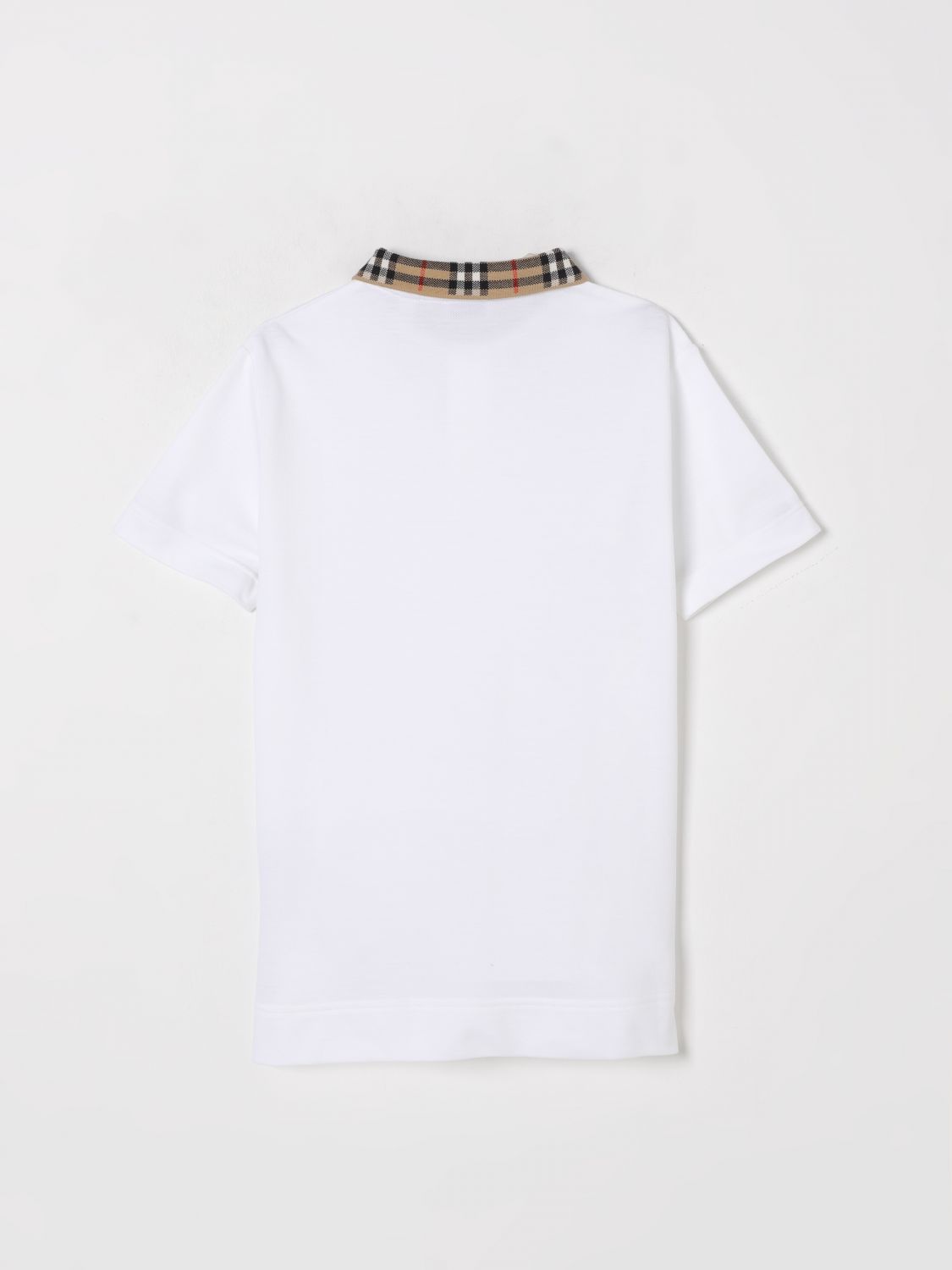 Burberry Polo Shirt Kids White