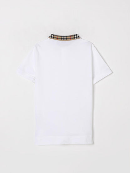 Burberry Polo Shirt Kids White