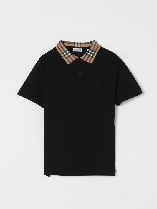 Burberry Polo Shirt Kids Black