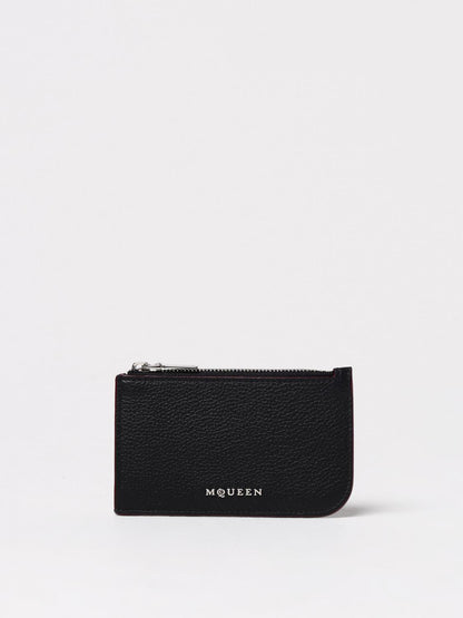 Alexander Mcqueen Wallet Woman Black