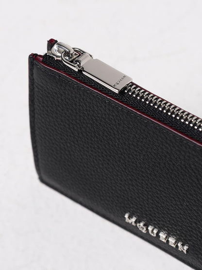Alexander Mcqueen Wallet Woman Black
