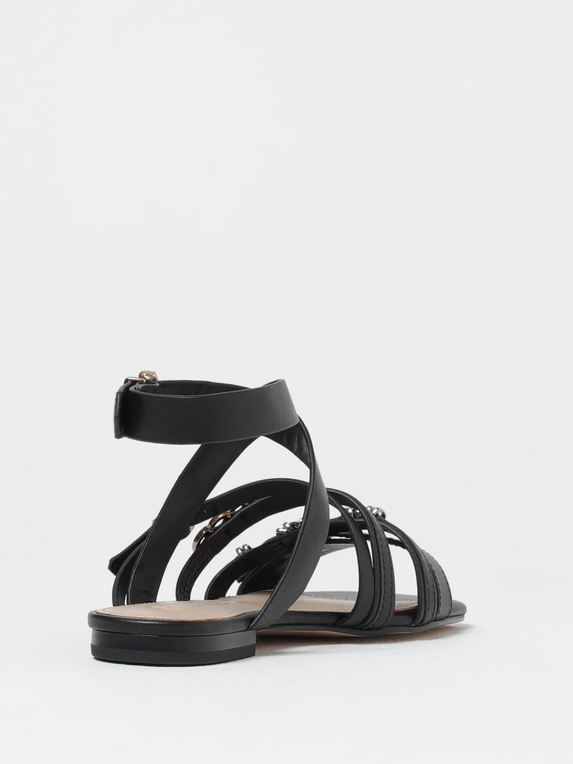 Pinko Flat Sandals Woman Black