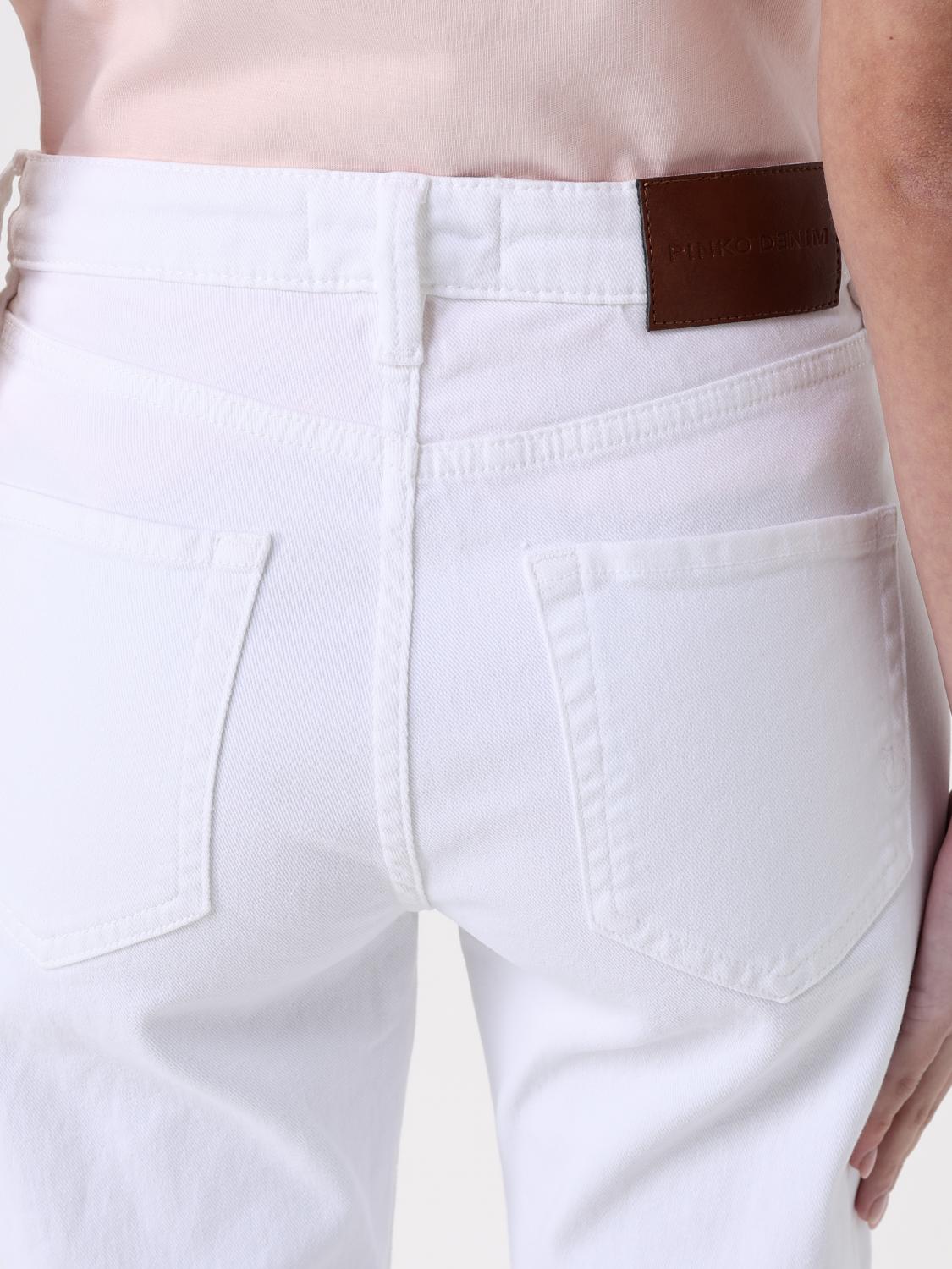 Pinko Jeans Woman White