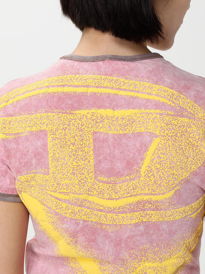 Diesel T Shirt Woman Pink