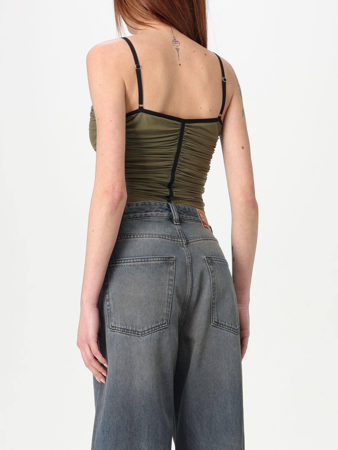 Diesel Top Woman Green