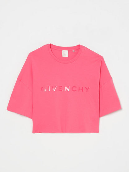 Givenchy T Shirt Kids Raspberry