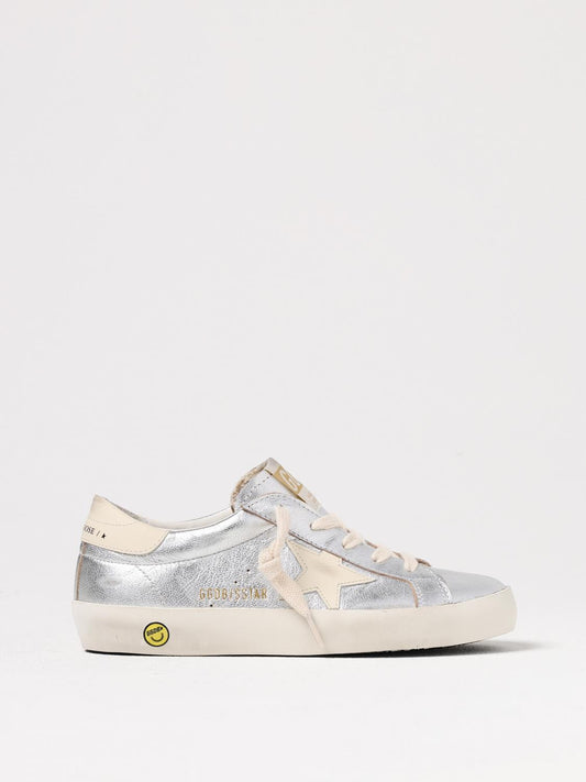 Golden Goose Sneakers Kids Silver