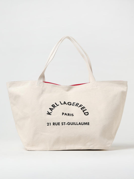Karl Lagerfeld Tote Bags Woman Beige