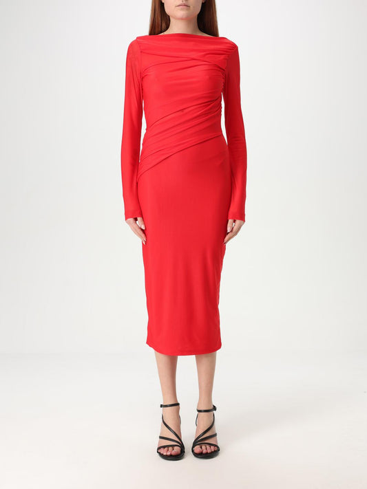 Pinko Dress Woman Red
