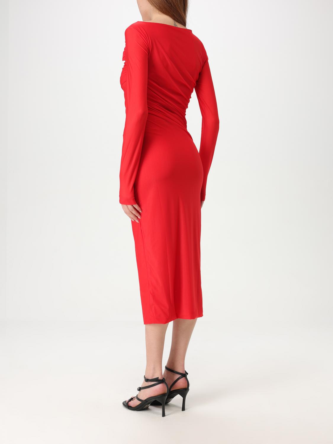 Pinko Dress Woman Red