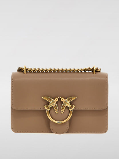 Pinko Mini Bag Woman Beige