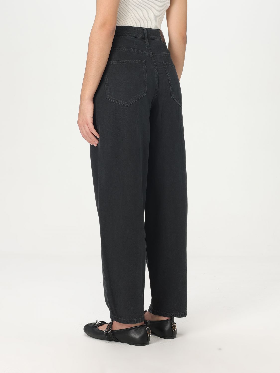 Pinko Jeans Woman Black