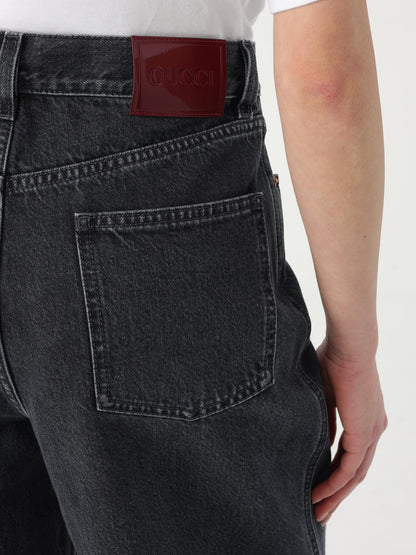 Gucci Jeans Woman Black