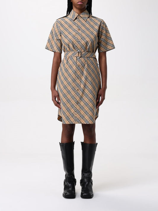Burberry Dress Woman Sand